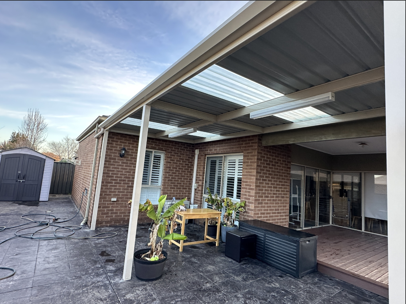 Colorbond Pergola and Composite Decking in Point Cook After 3