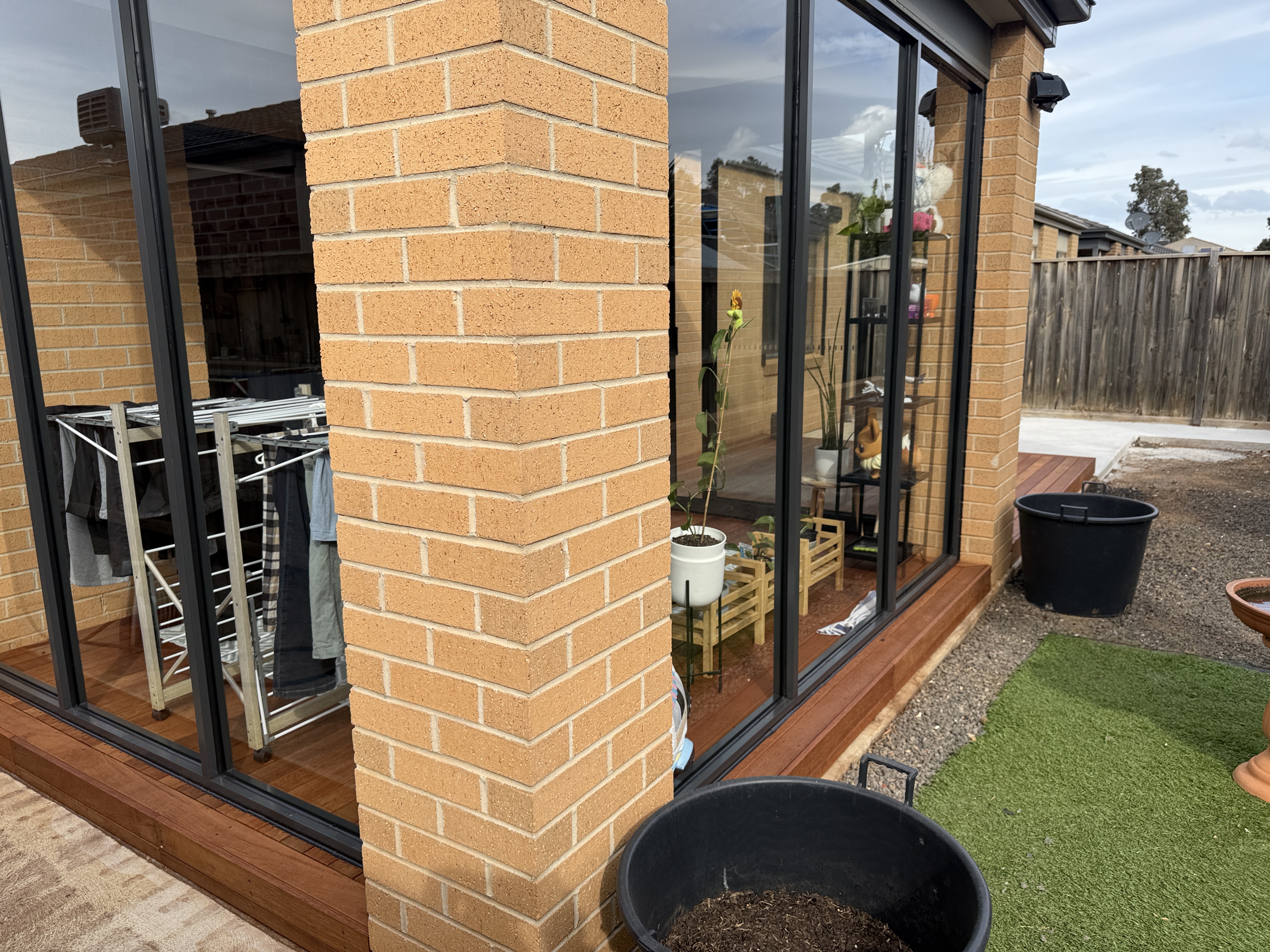 Merbau Decking + Afresco sliding door After 2