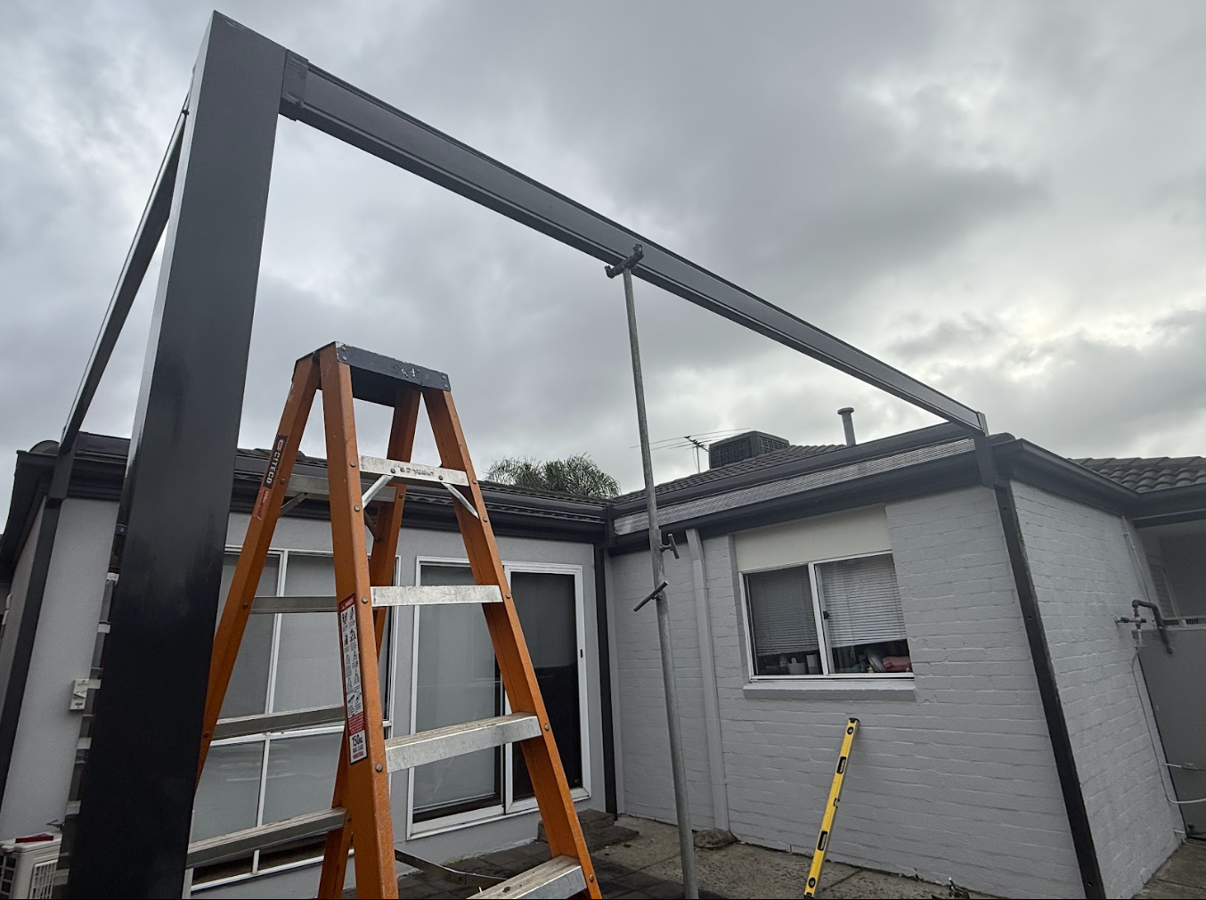 Insulated Pergola in Endeavour Hills Before 2