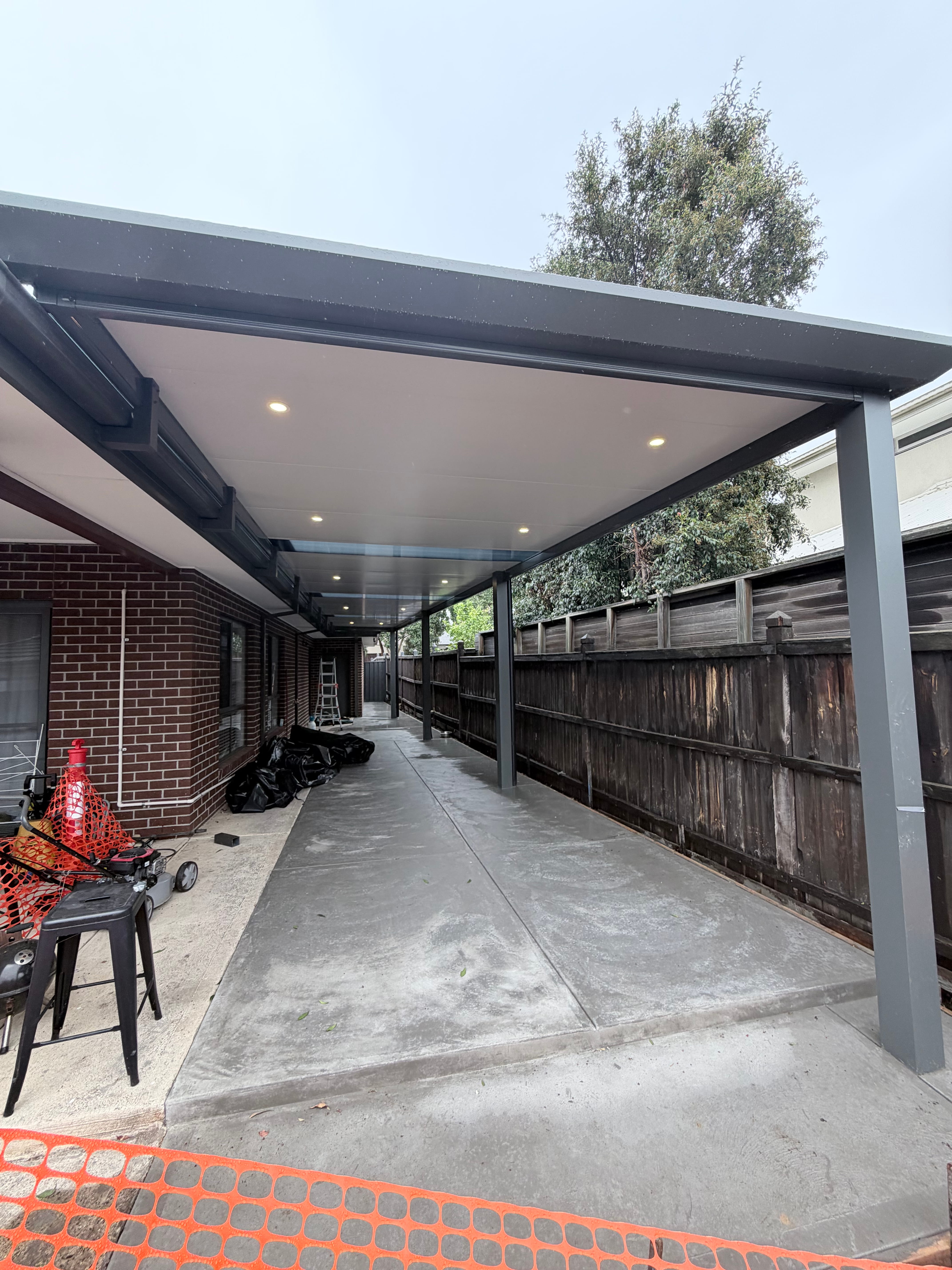 Insulated Pergola in Mernda After 1