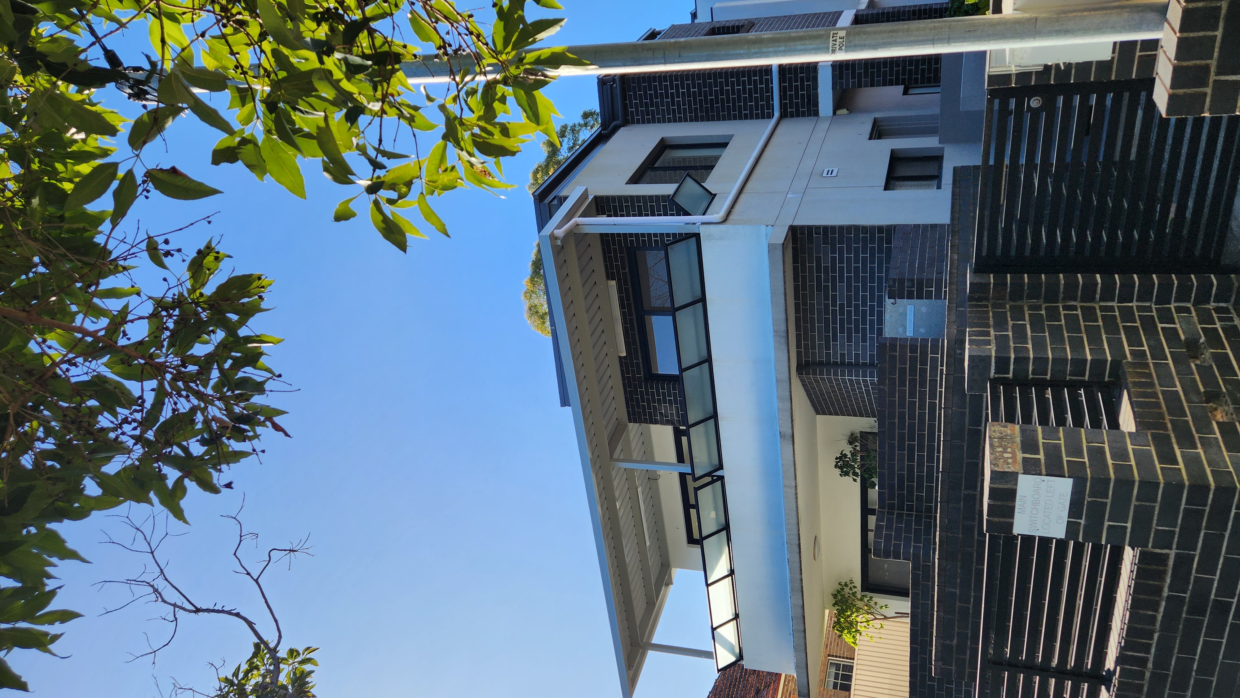 Colorbond pergola roof on balcony After 6