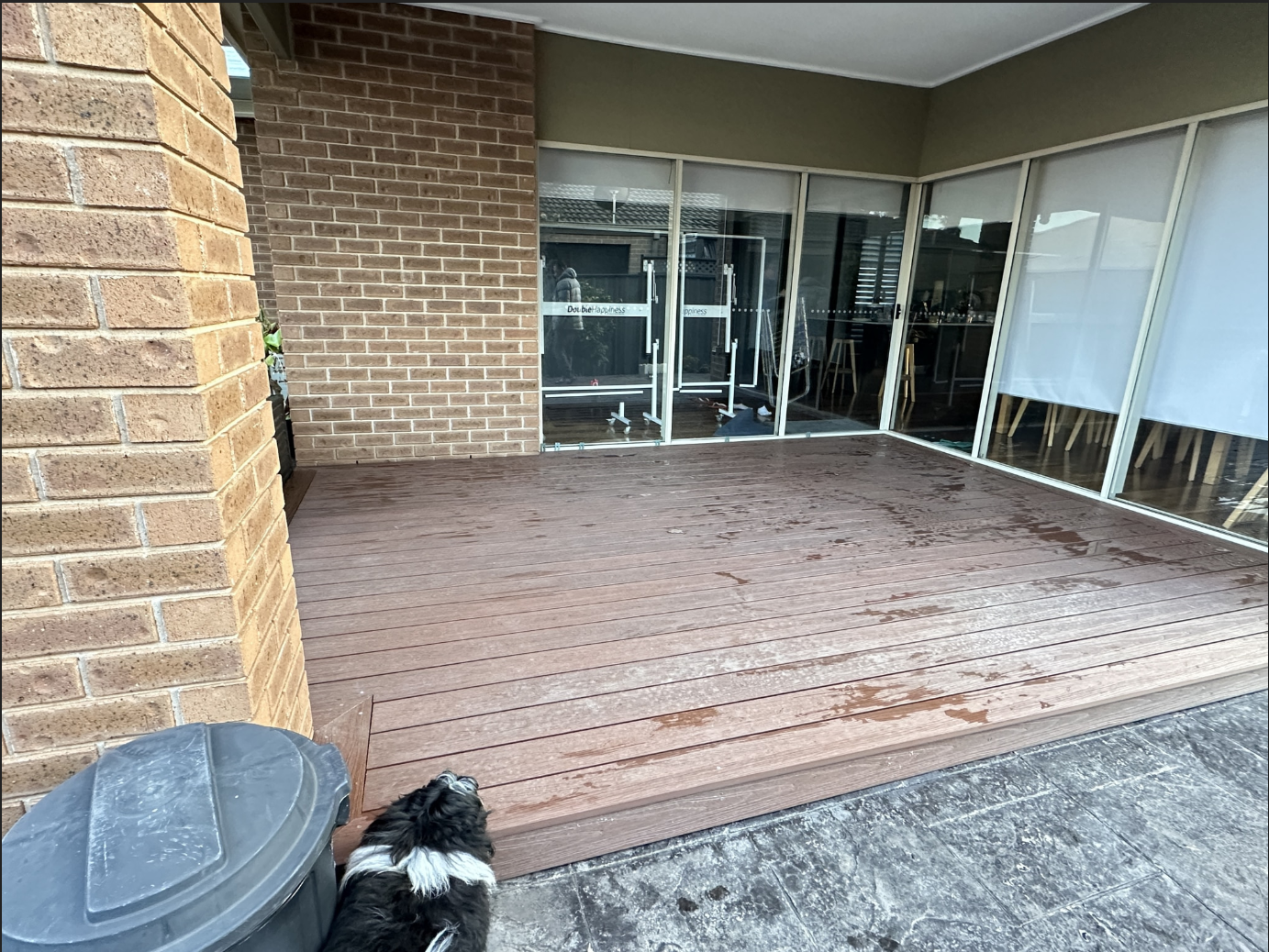 Colorbond Pergola and Composite Decking in Point Cook After 9