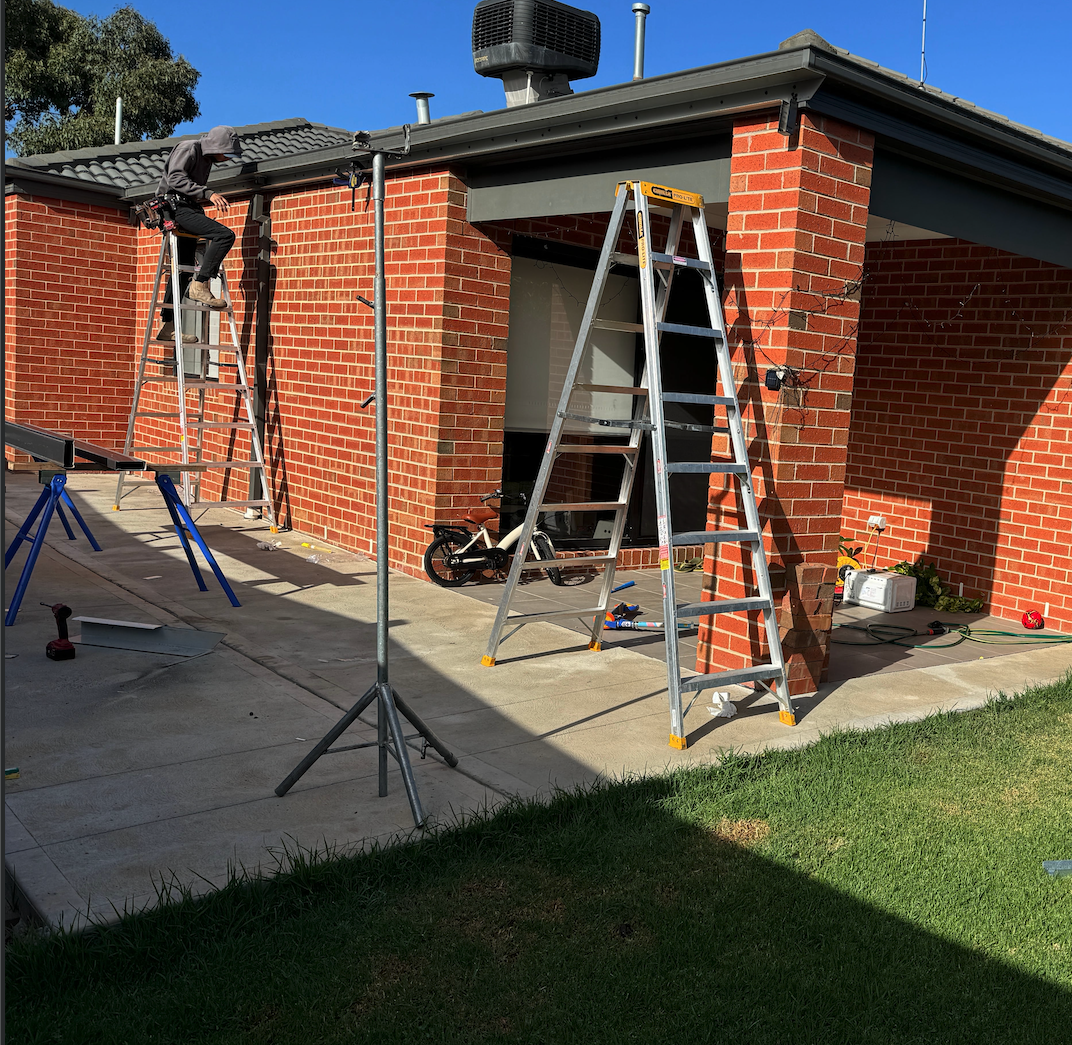 Insulated Pergola in Point Cook Before 1