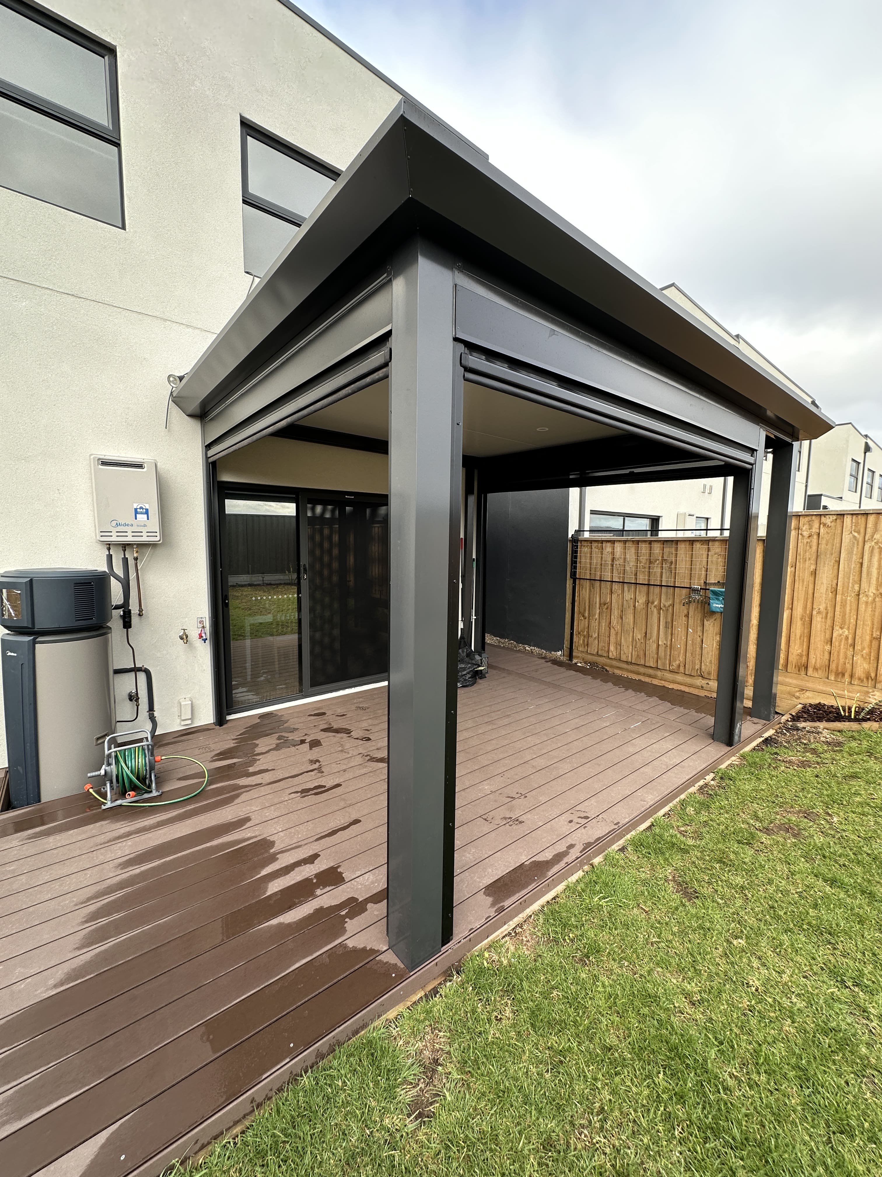 Insulated Patio and Ekodeck Composite Decking in Wollert After 3