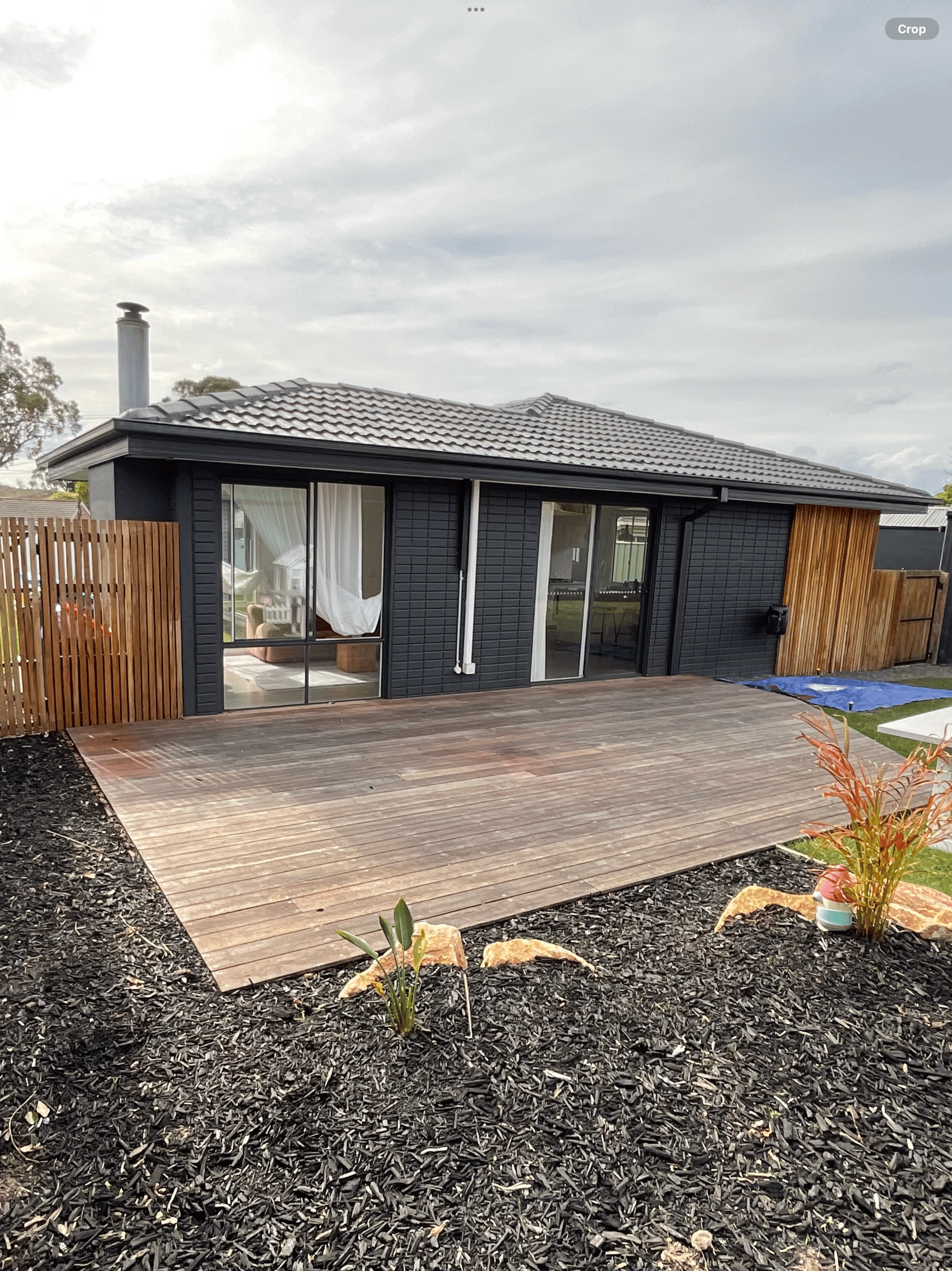 Custom Overhang Insulated Verandah in Mornington Before 1