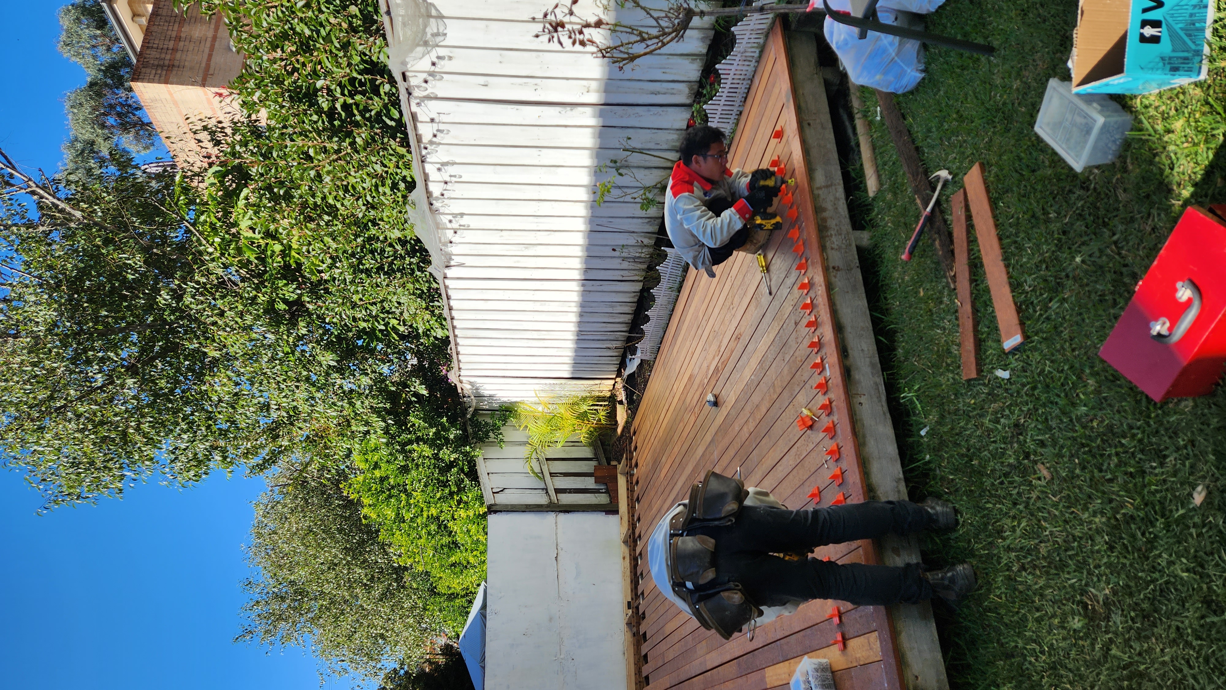 Merbau Decking Before 2