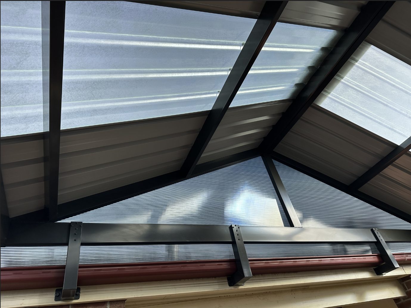 Gable Colorbond Pergola in Caroline Spring After 1