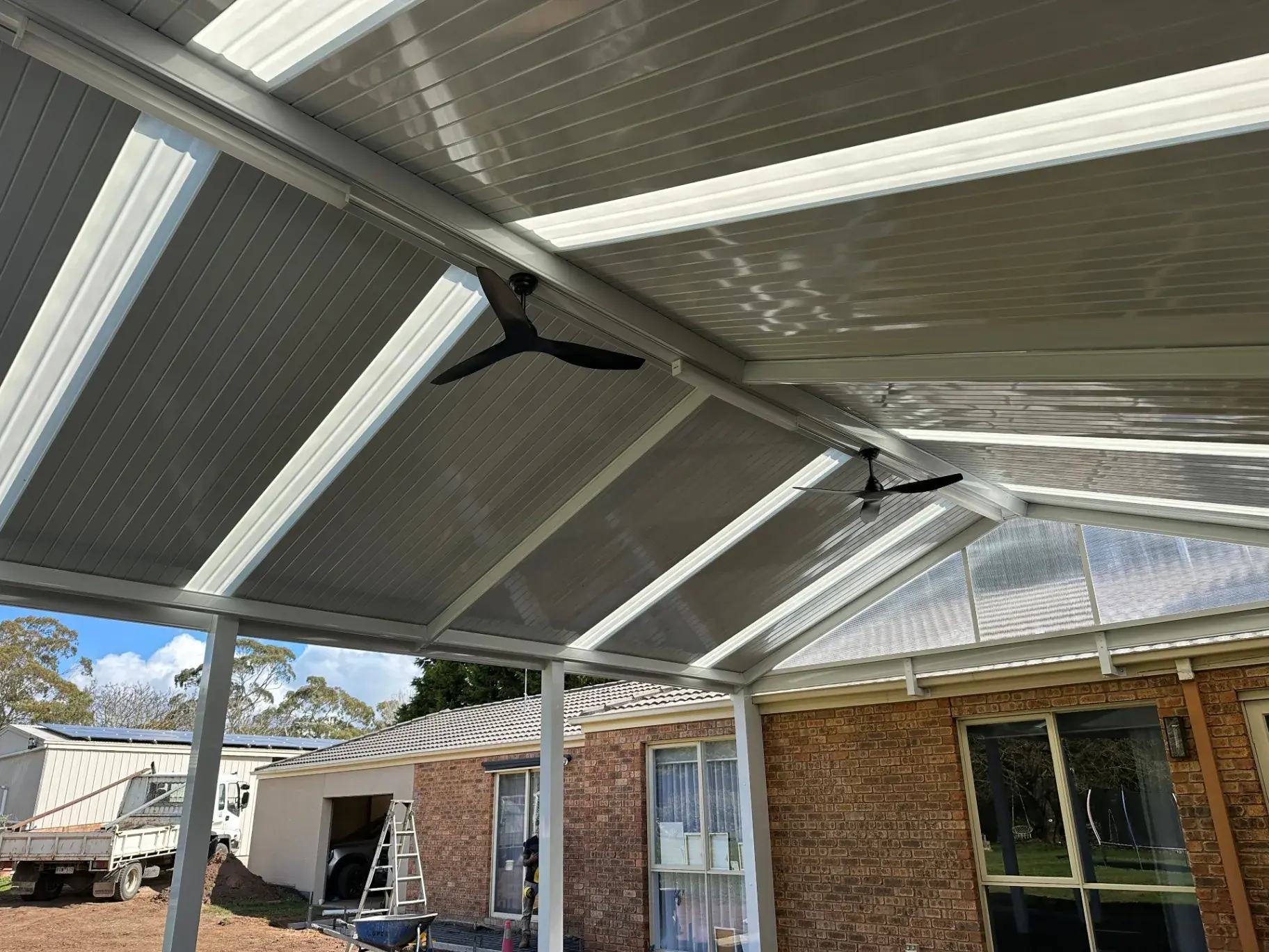Colorbond Pergola in Kilmore