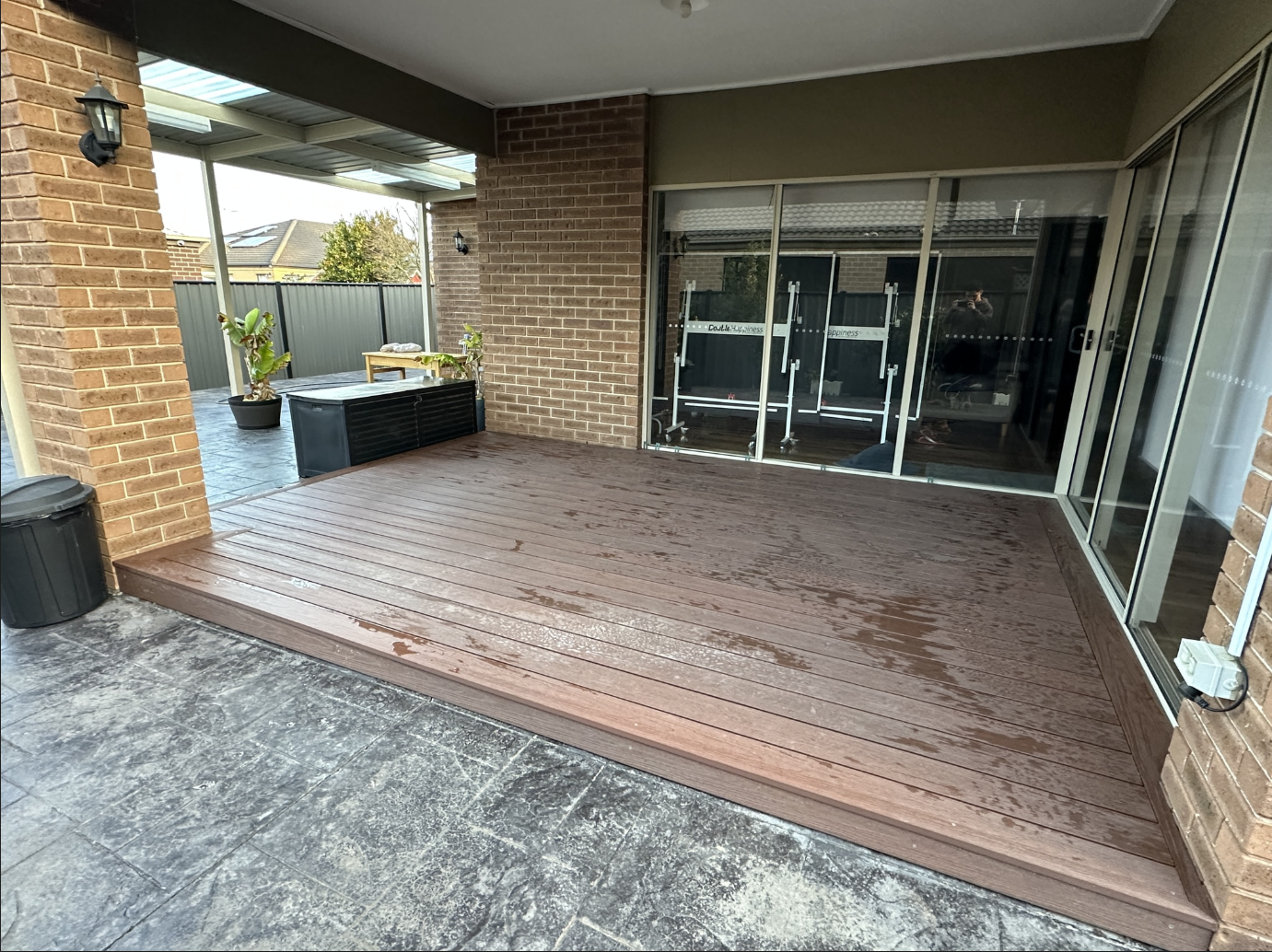 Colorbond Pergola and Composite Decking in Point Cook After 5