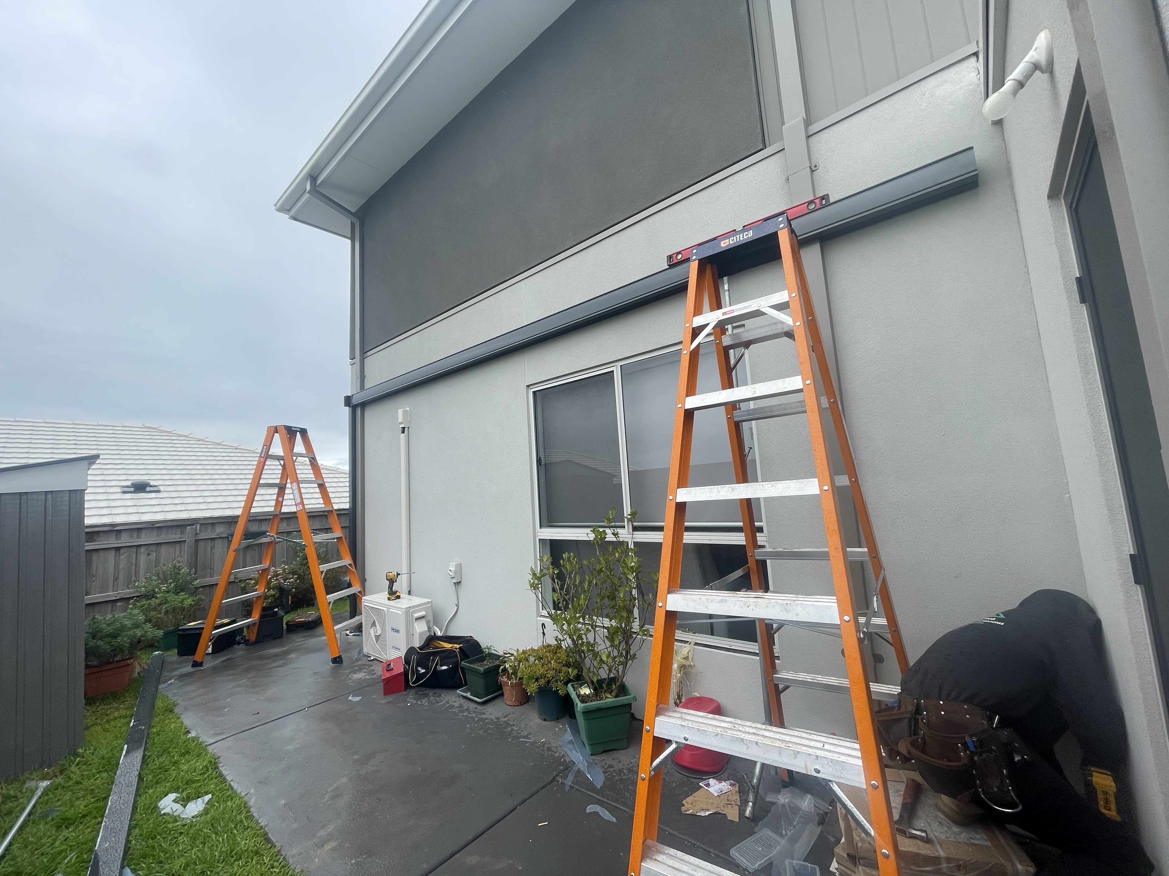 Colorbond Patio in Nar Nar Goon Nth Before 1