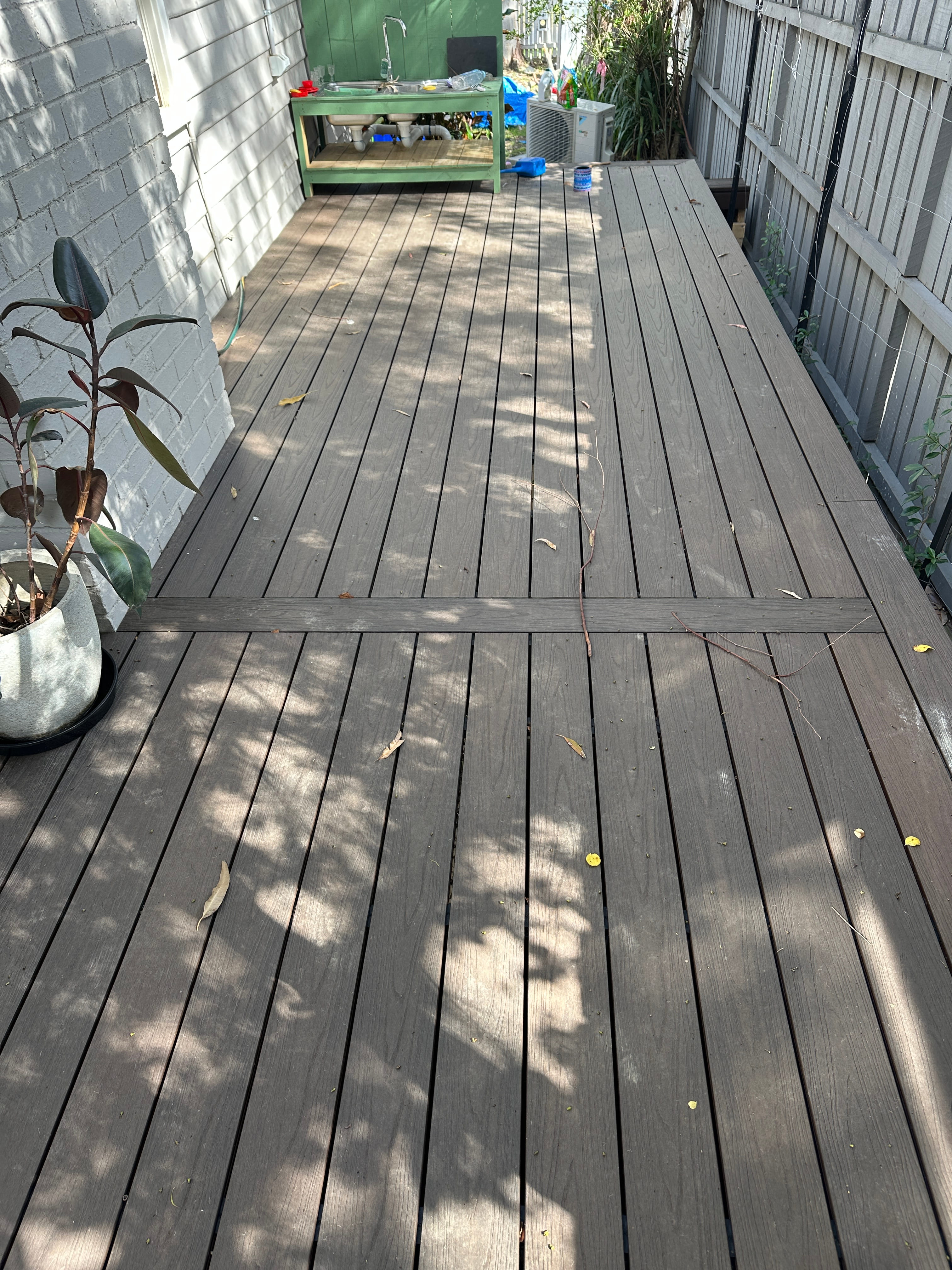 Composite Decking in Heidelberg Heigth After 3