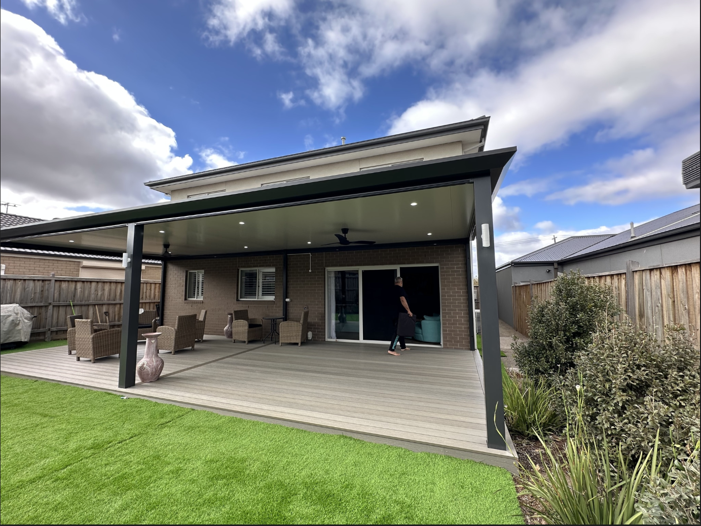 Insulated Pergola in Fraser Rise After 5